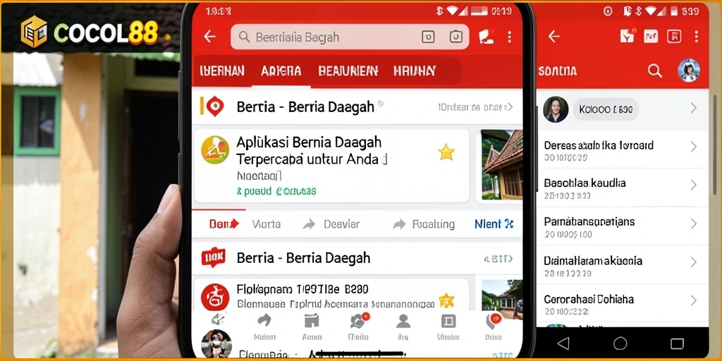 Tampilan antarmuka COCOL88 yang modern dan menarik perhatian.